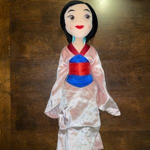 Original Disney Mulan princess plush doll